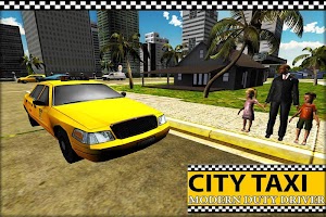 City Taxi Modern Duty Driver