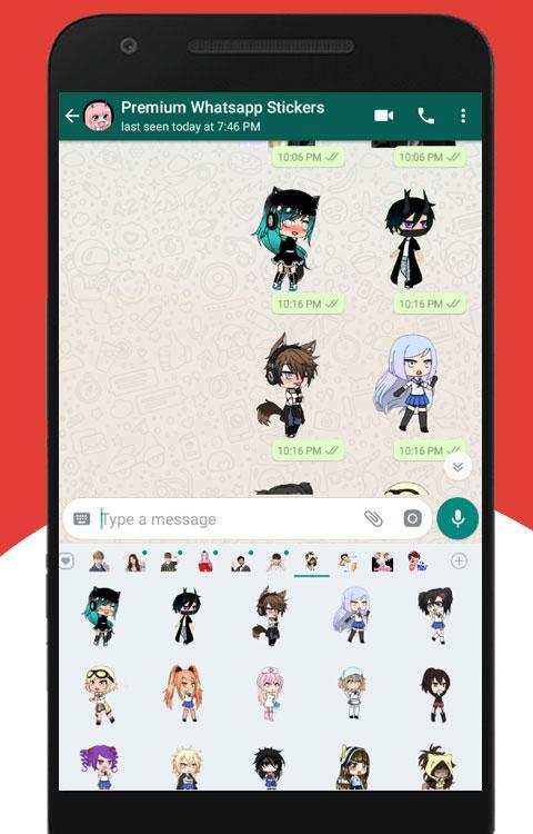 Gacha GL Sticker For Whatsapp Wastickerapps