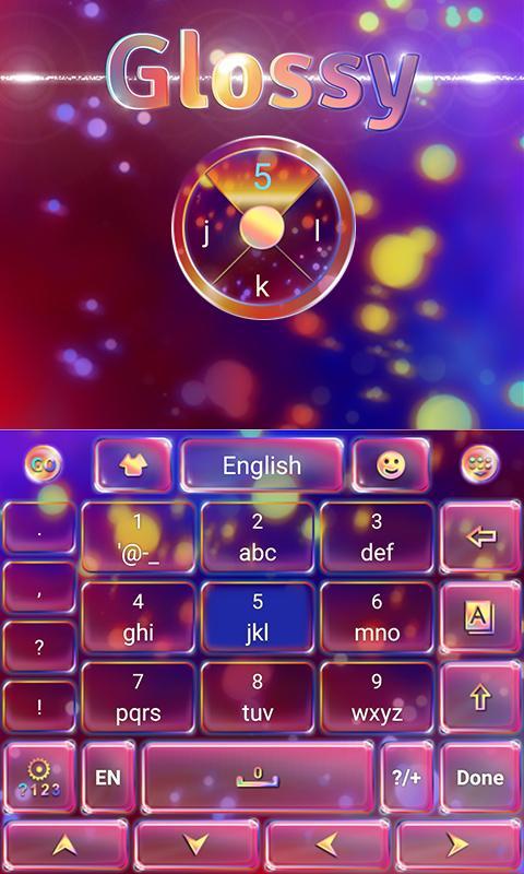 Glossy2 GO Keyboard Theme