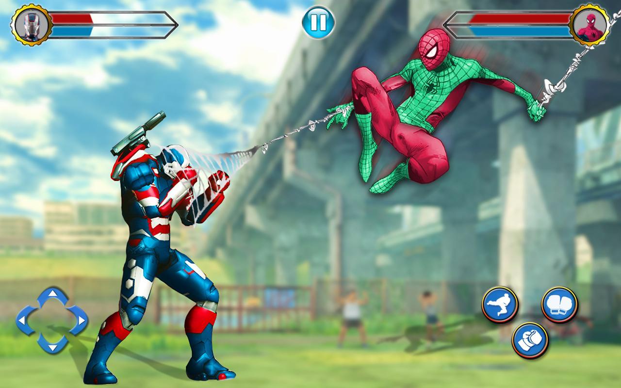 Real Superhero Kick Fighting 2019: Fighting Games