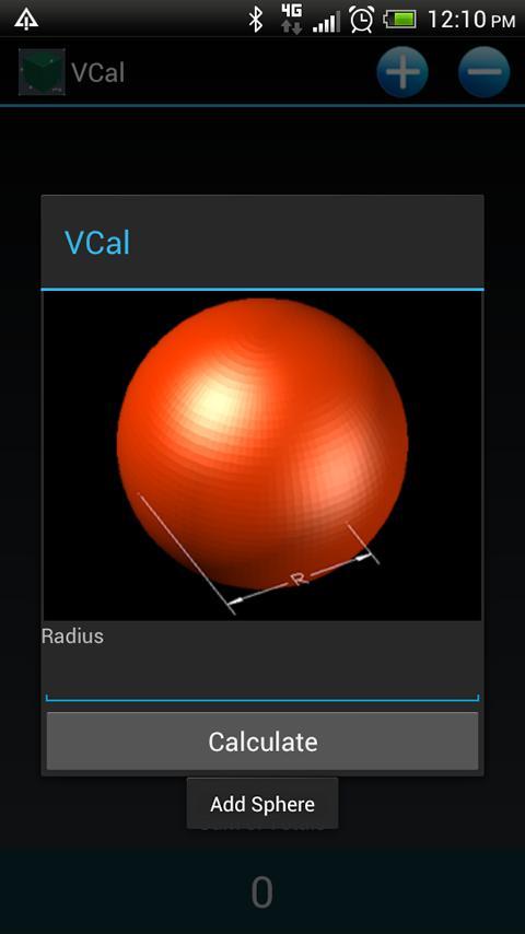 VCal - Volume Calculator