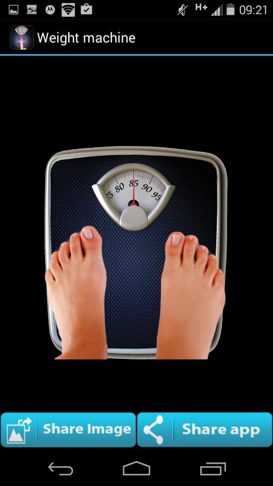 Weight Machine scanner prank