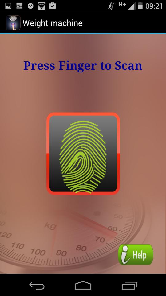 Weight Machine scanner prank