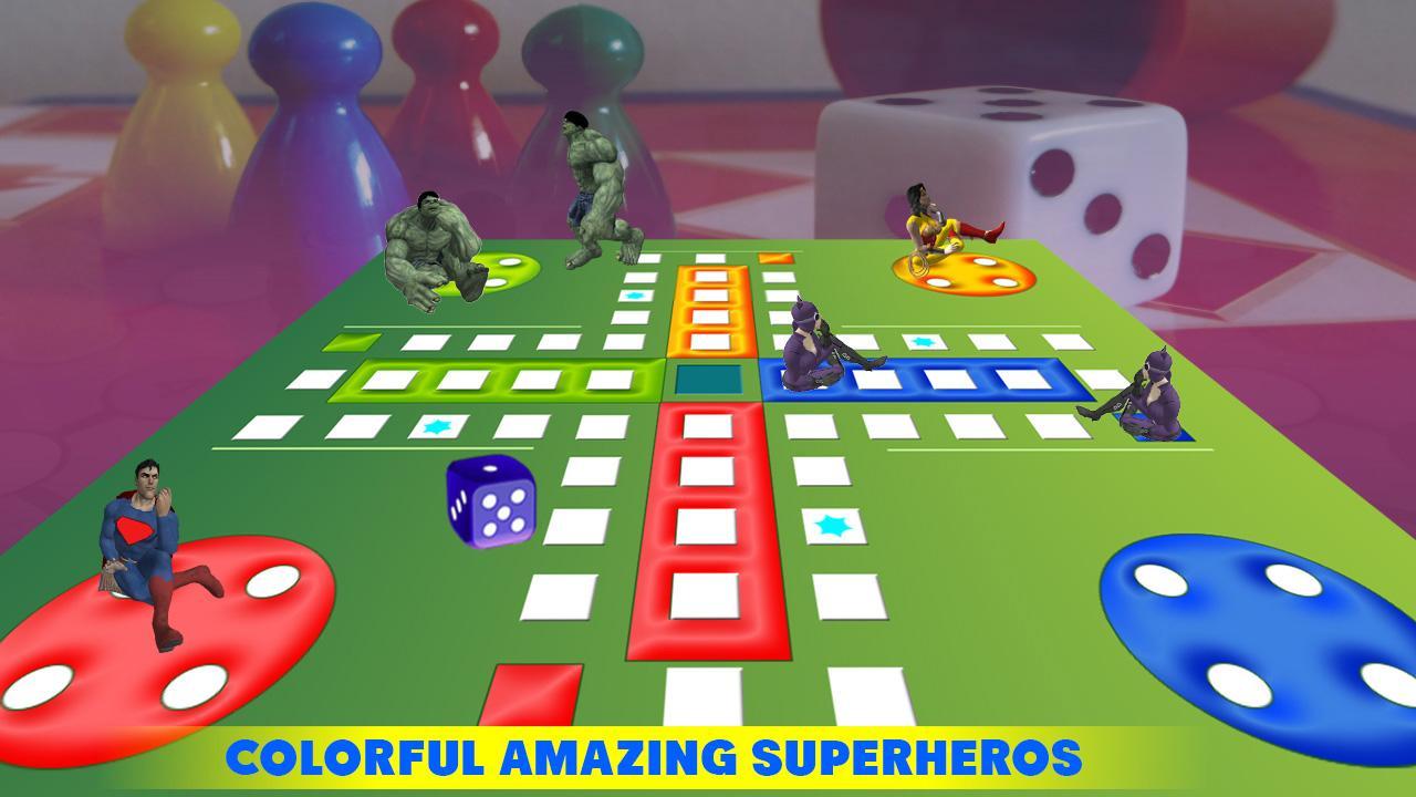 Ludo Dice Fun : Play Ludo With Superheros