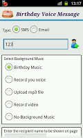 Birthday Voice Message