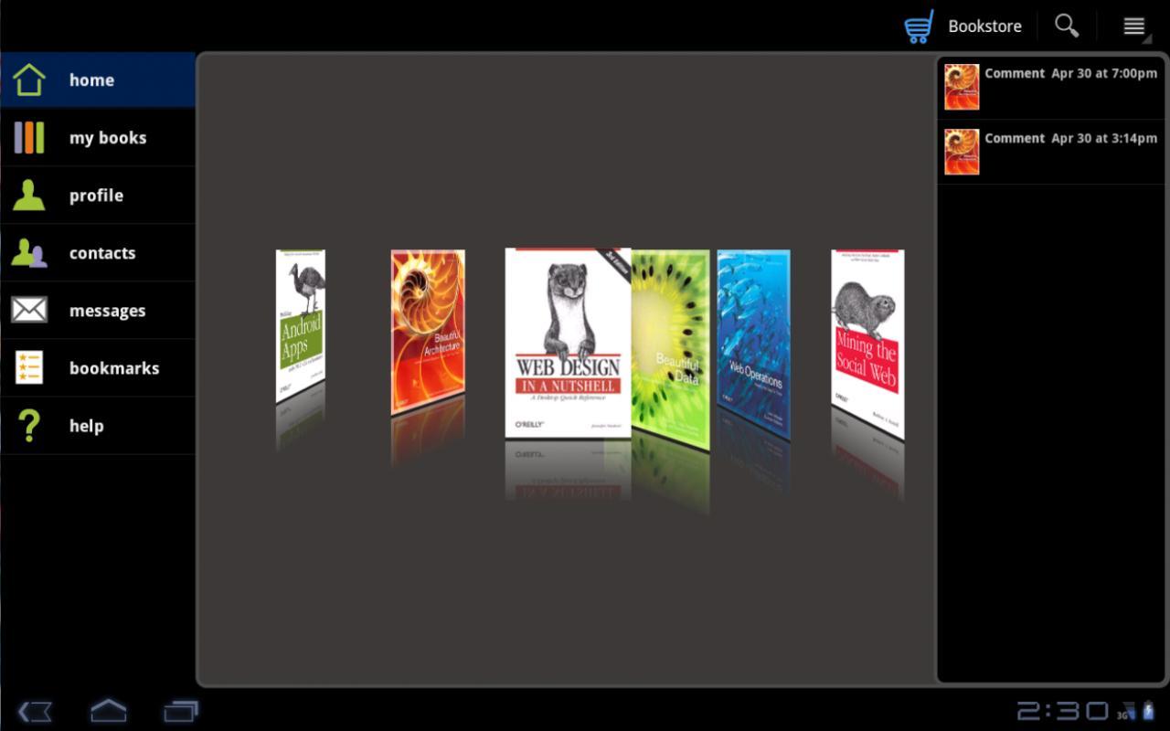 eCarrel Nexus tech books