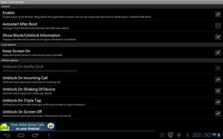 Touch Blocker / Disable Touch