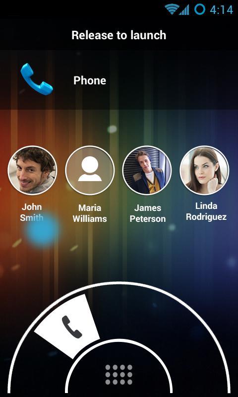 Swipe Lock Screen Launcher