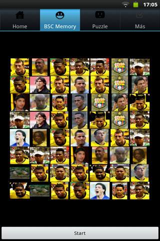 Barcelona S.C. Memory Game