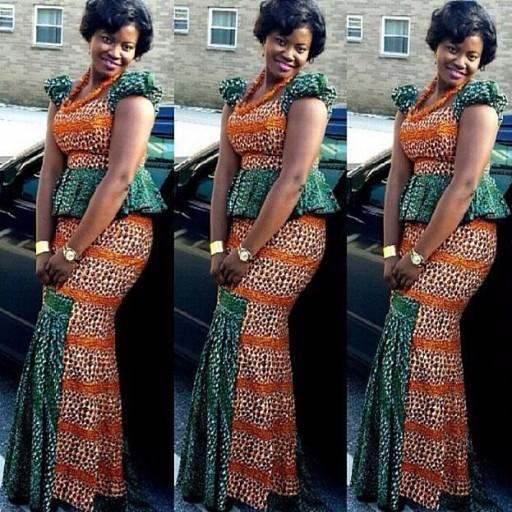Ankara Fashion Skirts and Blouses Styles