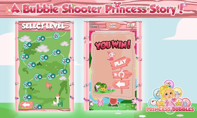 Bubble Shooter Princess Story