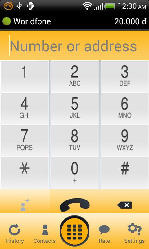 Worldfone for Android