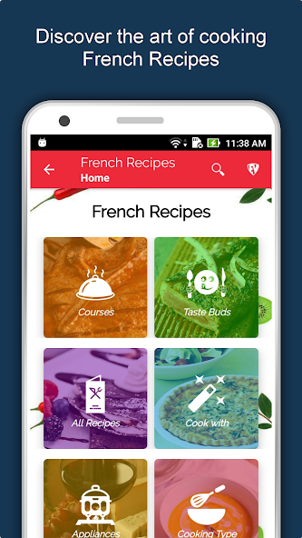 French Food Recipes Offline