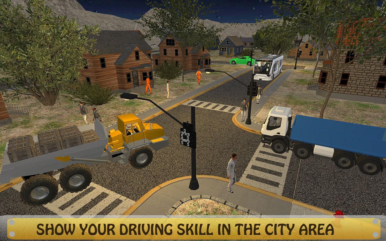 City Cargo Truck Transport