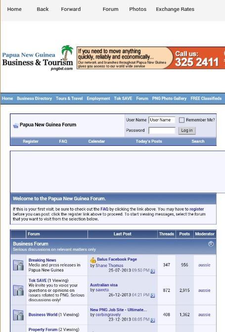 Papua New Guinea - PNG