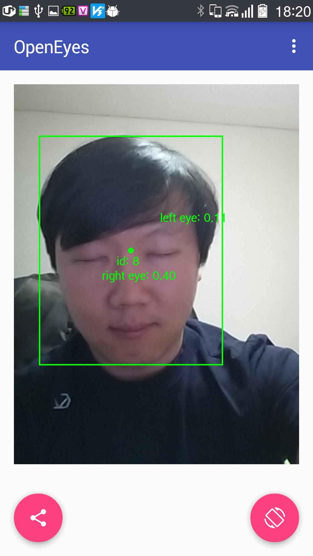 Drowsy driving alarm-OpenEyes