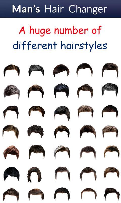 Man's Hair Changer : HairStyle