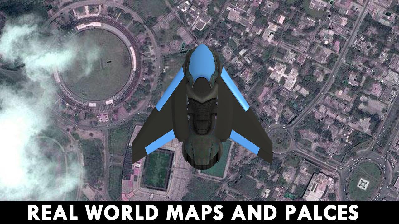 Flying motorcyle: Stunt motor bike rider