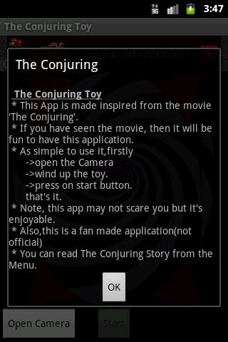 The Conjuring Toy