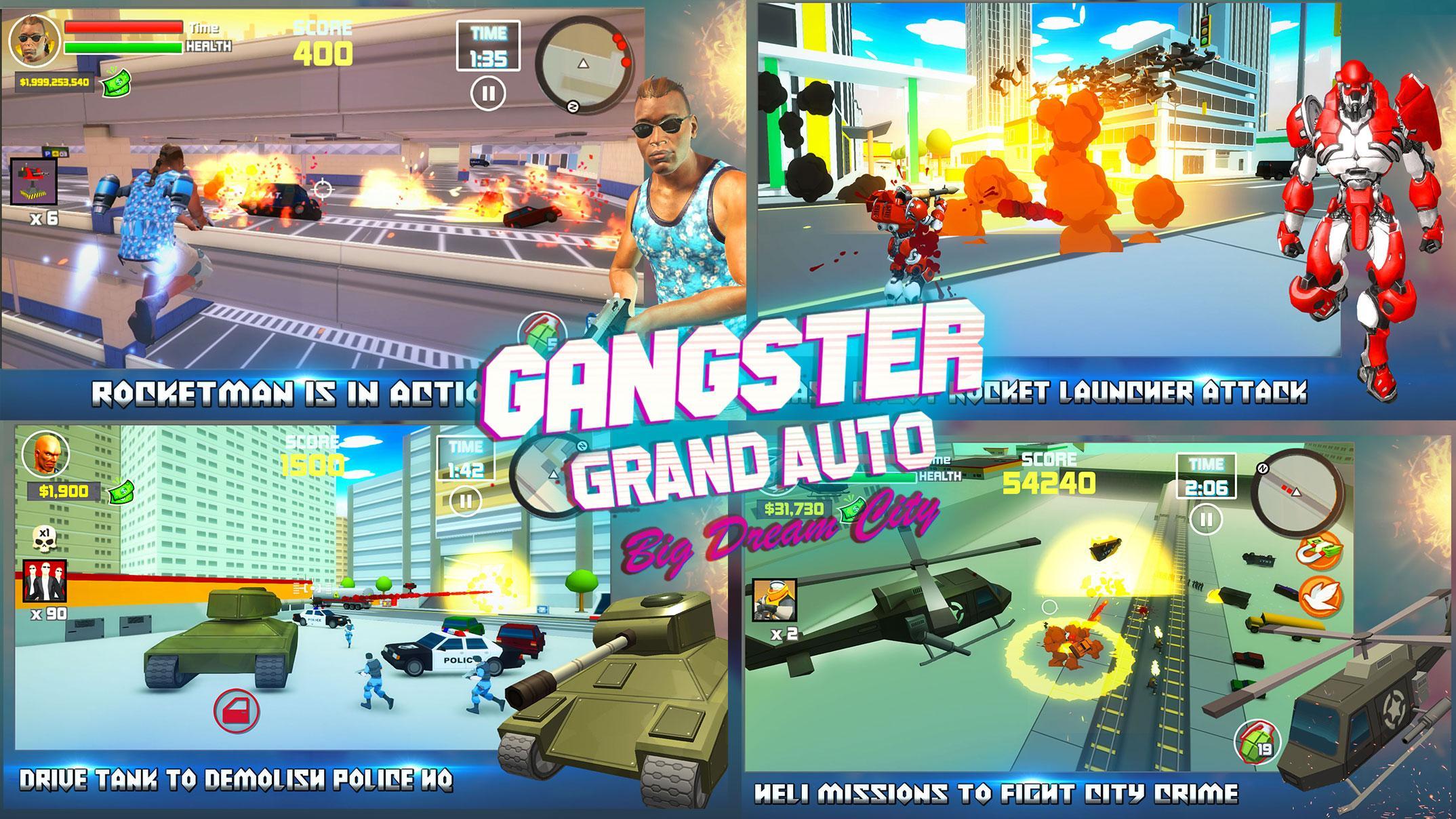 New Gangster vegas crime simulator game 2020