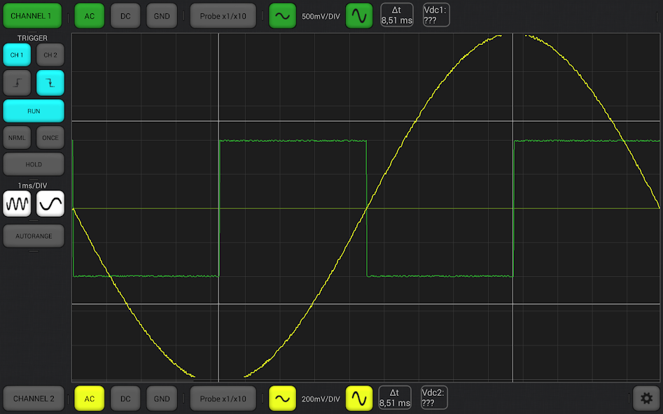 WFS210 - 2CH WLAN Oscilloscope