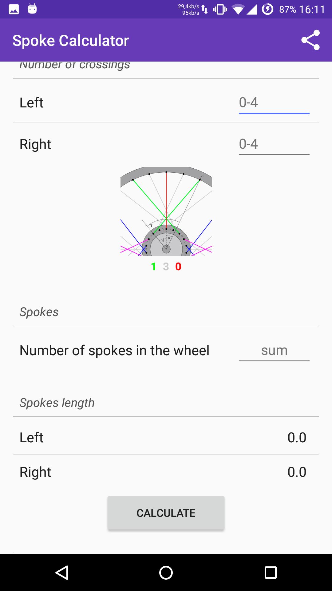 Spoke Calculator