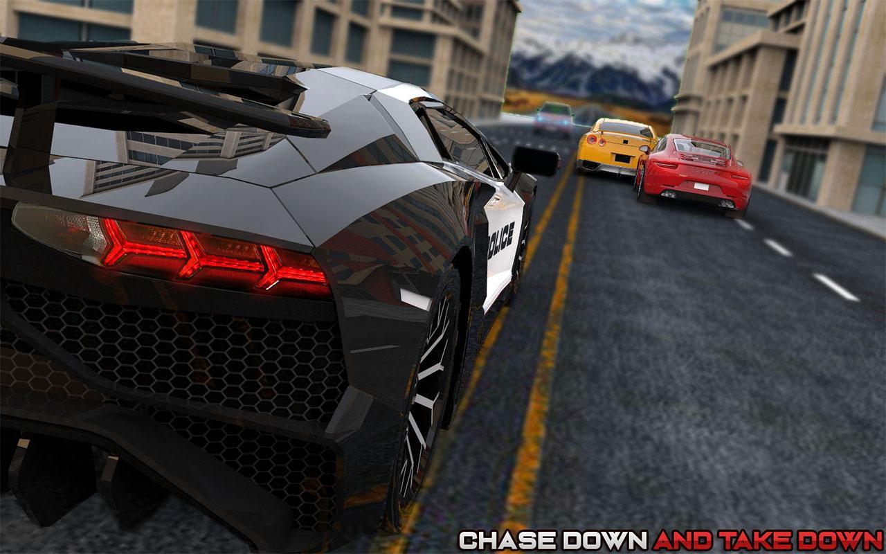 US Police Gangster Chase Simul