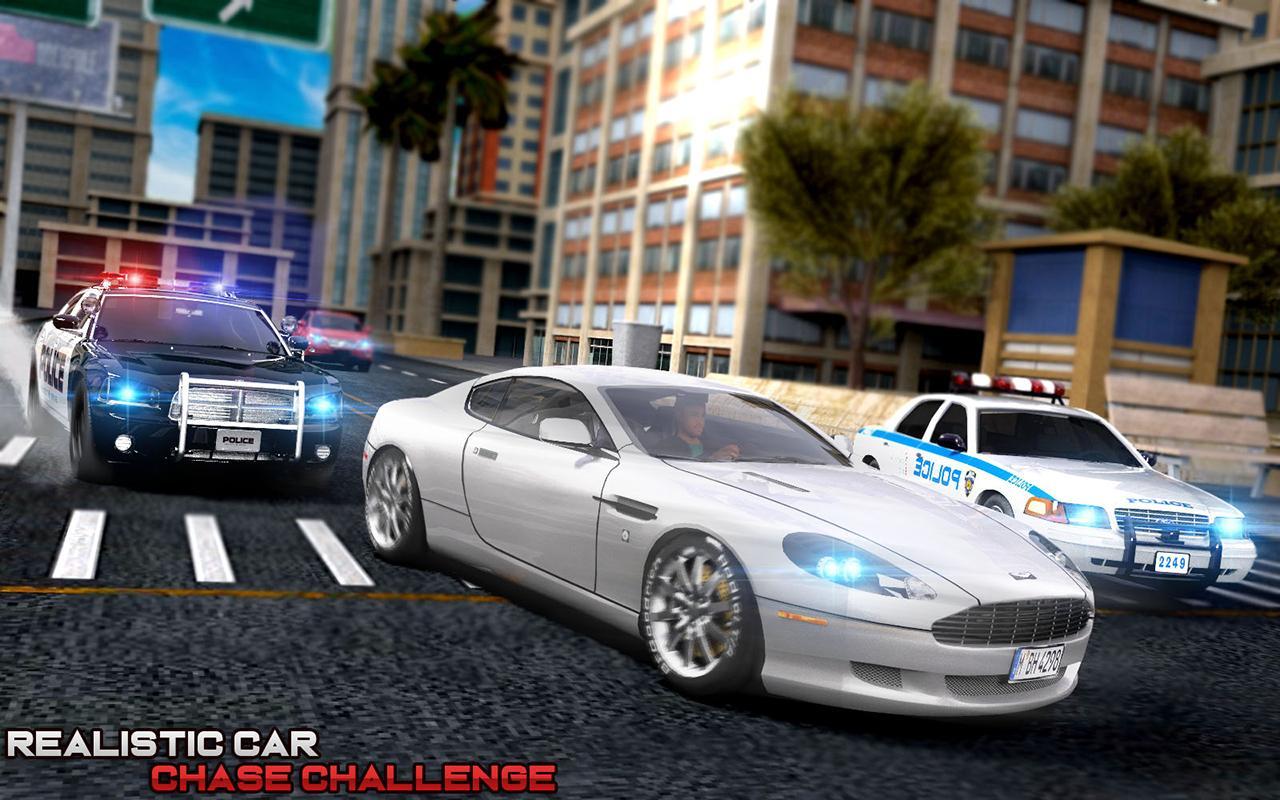 US Police Gangster Chase Simul