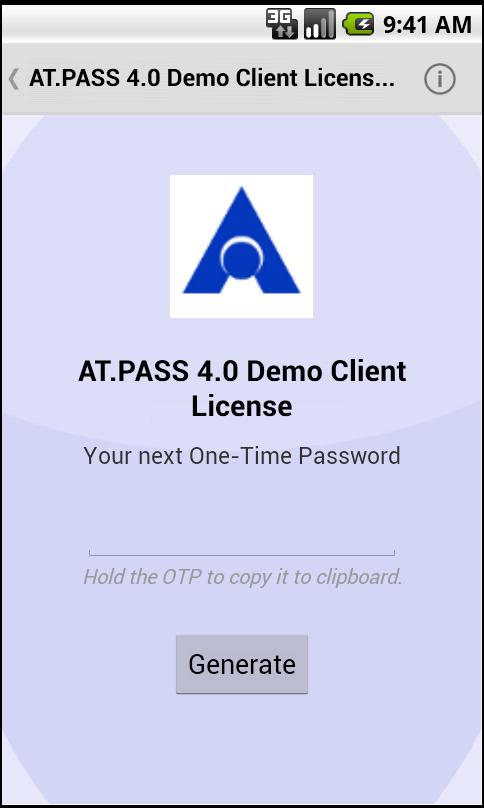 AT.Pass Mobile Token