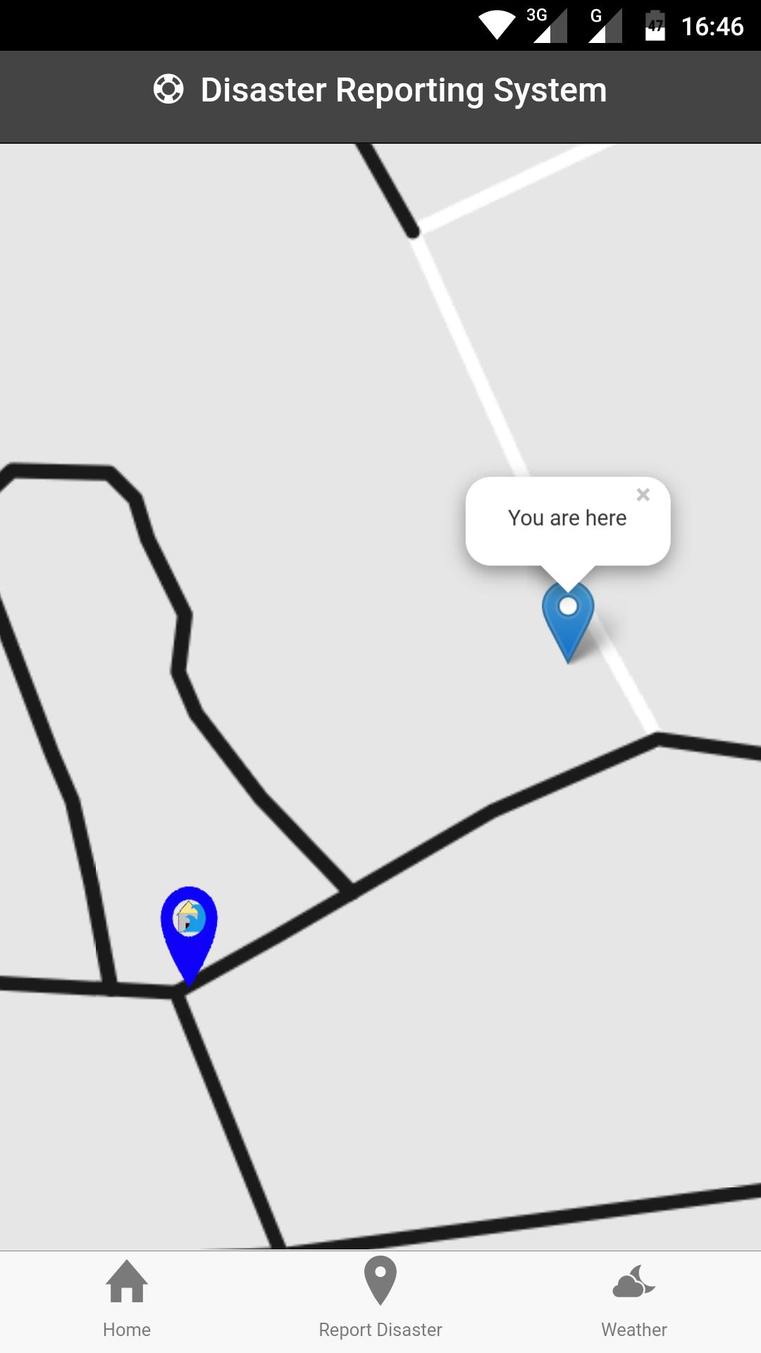 Disaster Reporting System