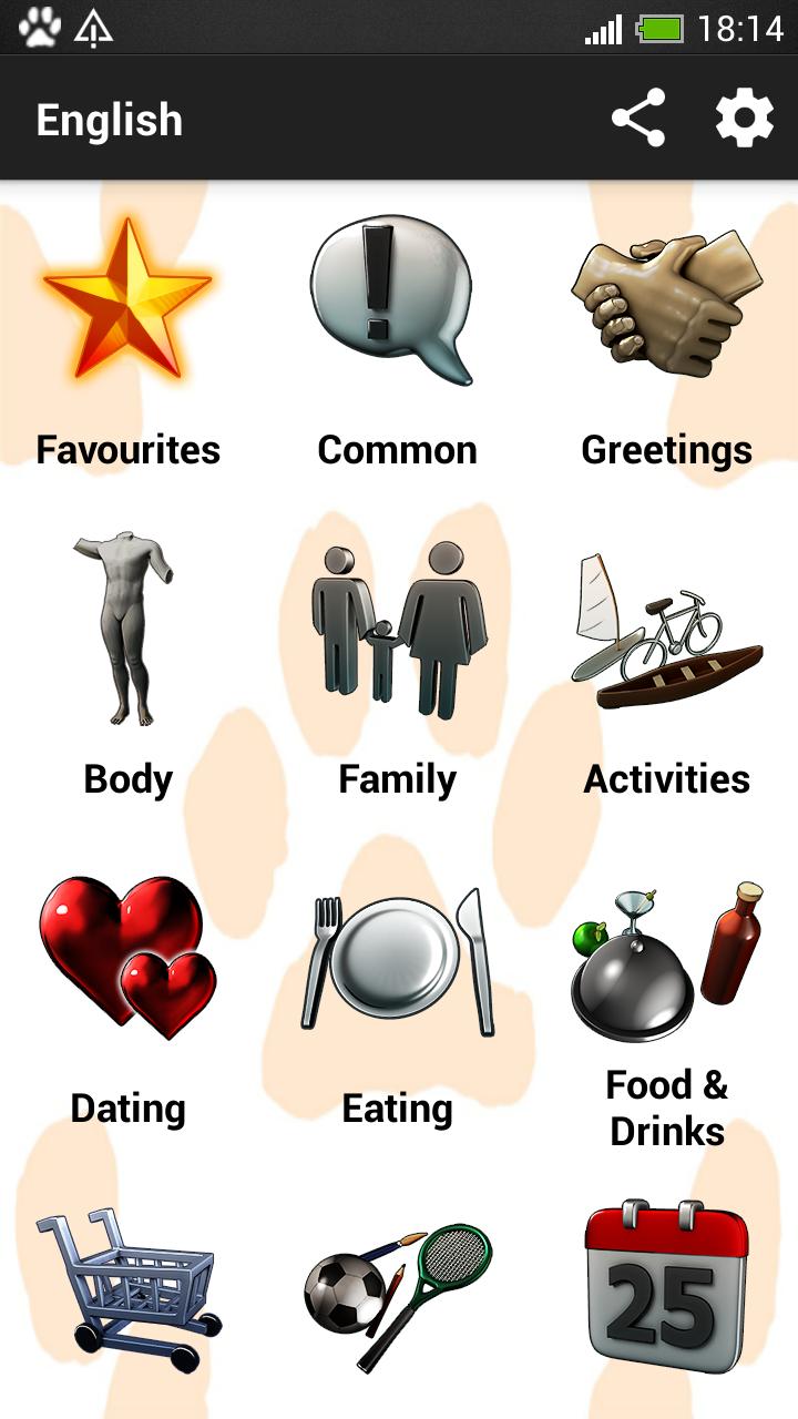 Learn English phrasebook