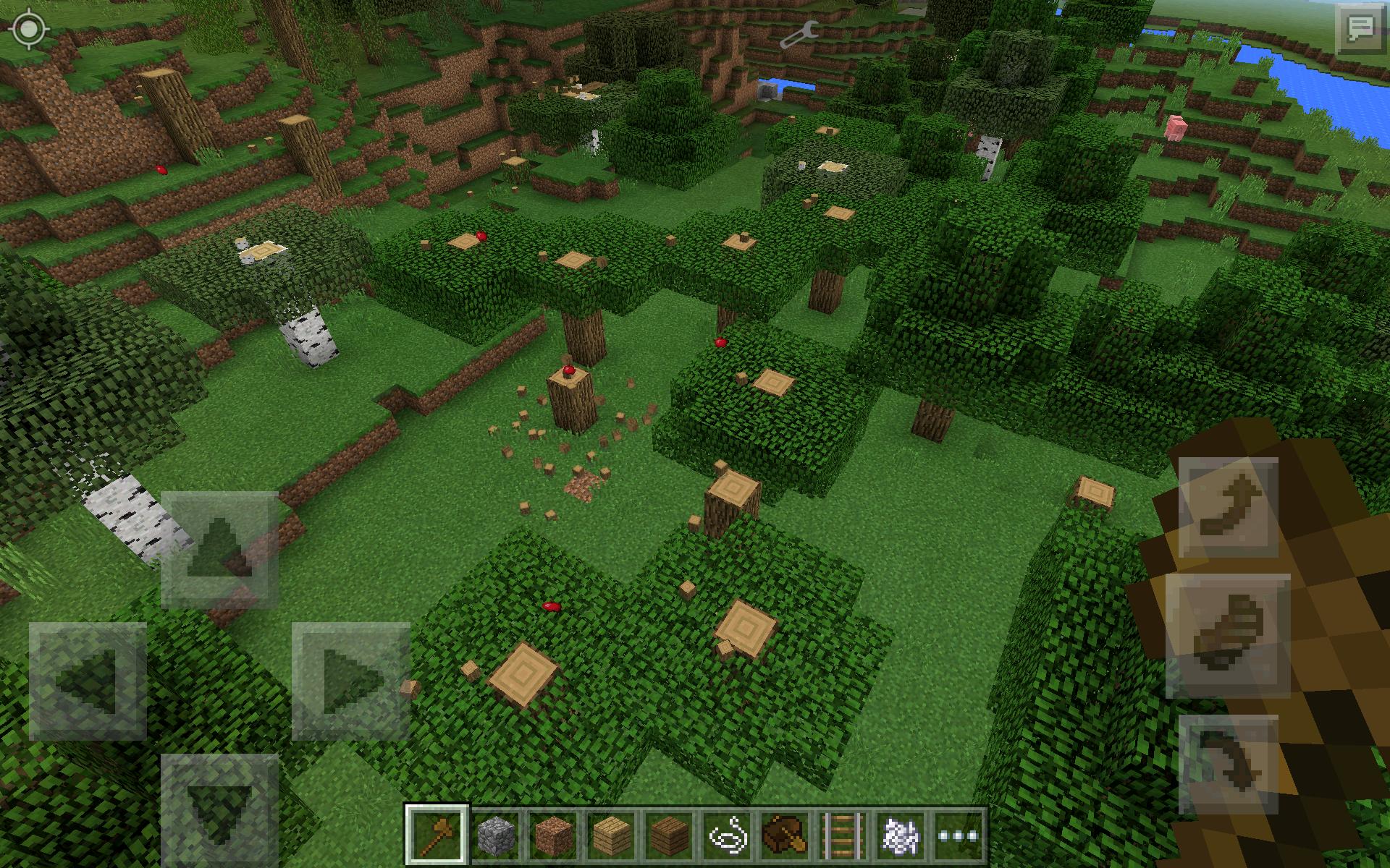 Tree Chopper Mod MCPE