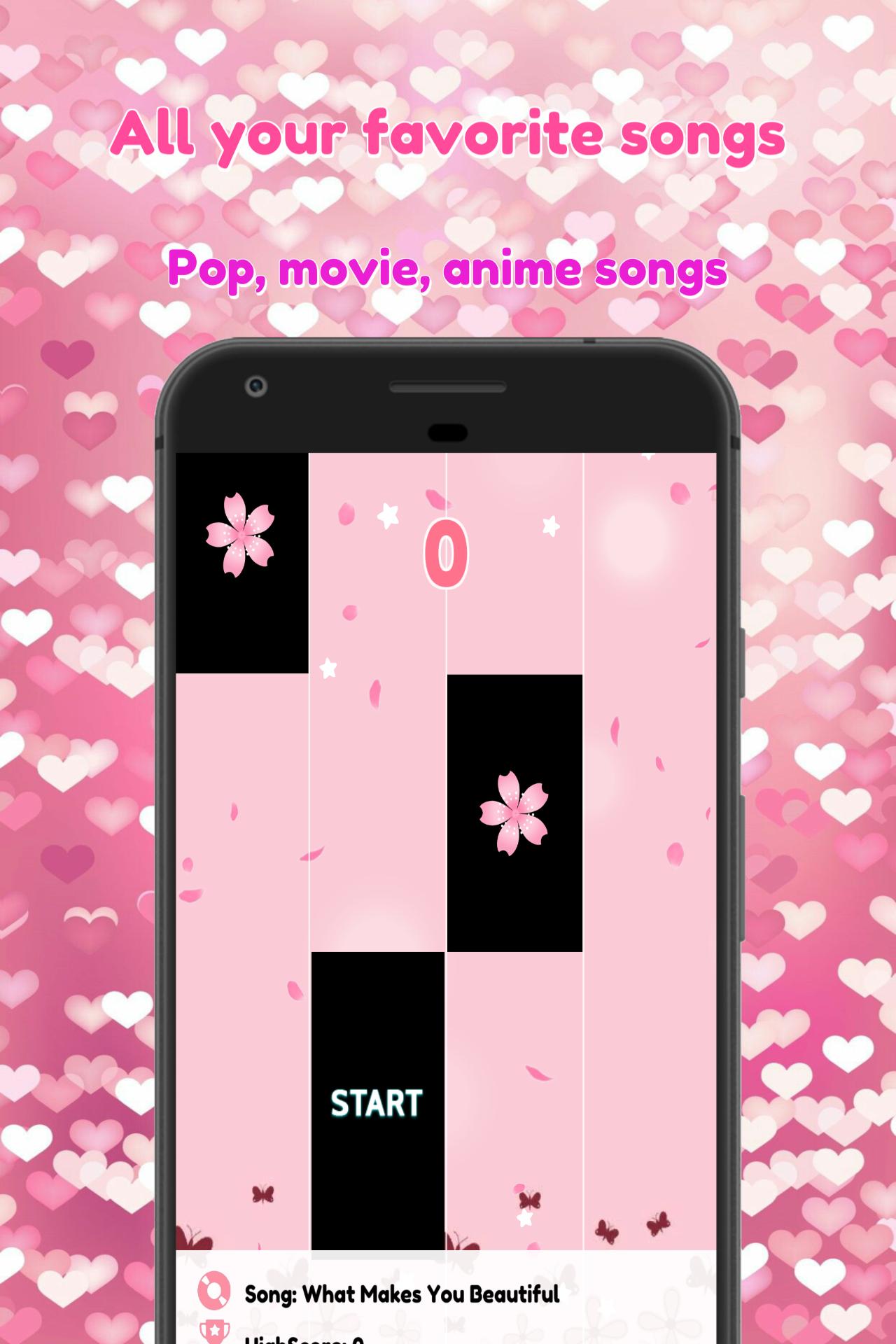 1D Piano Tiles Pink 2019