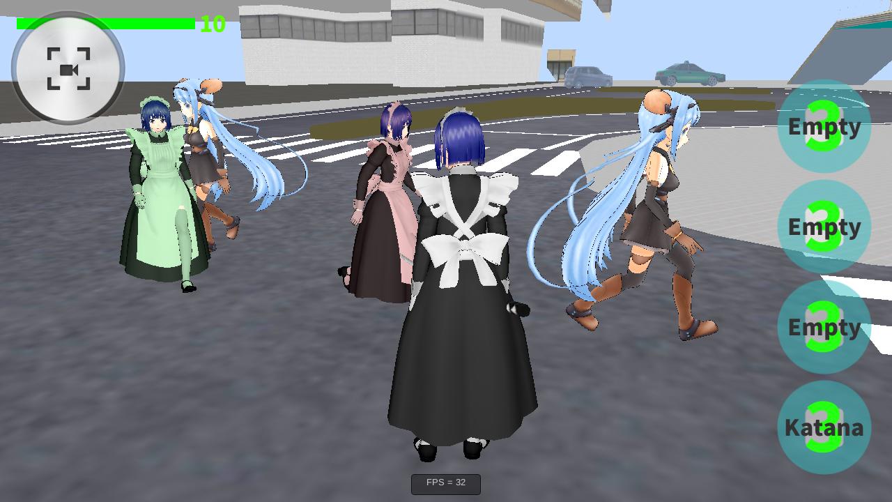 Maid-Chan vs Yandere-Chan