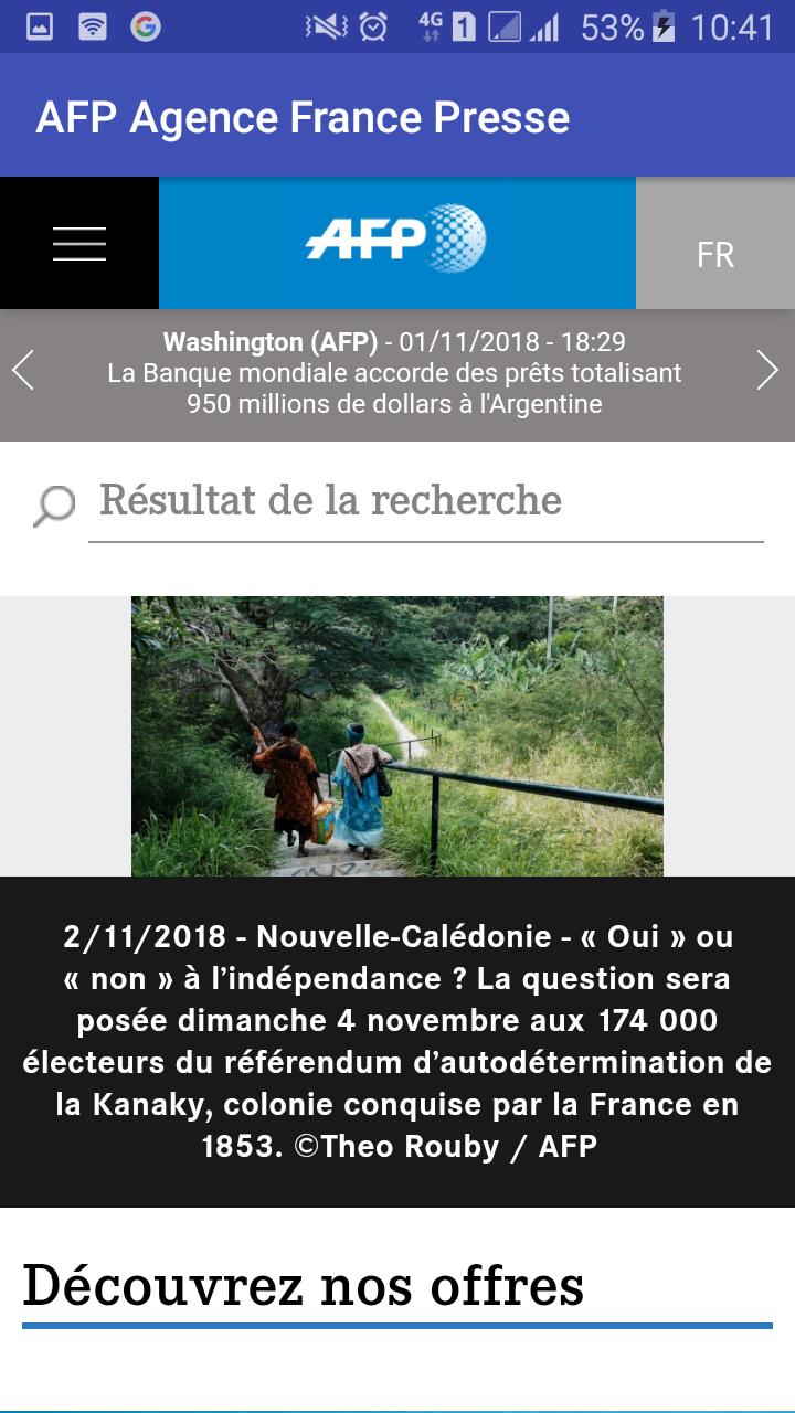 AFP : Agence France Presse