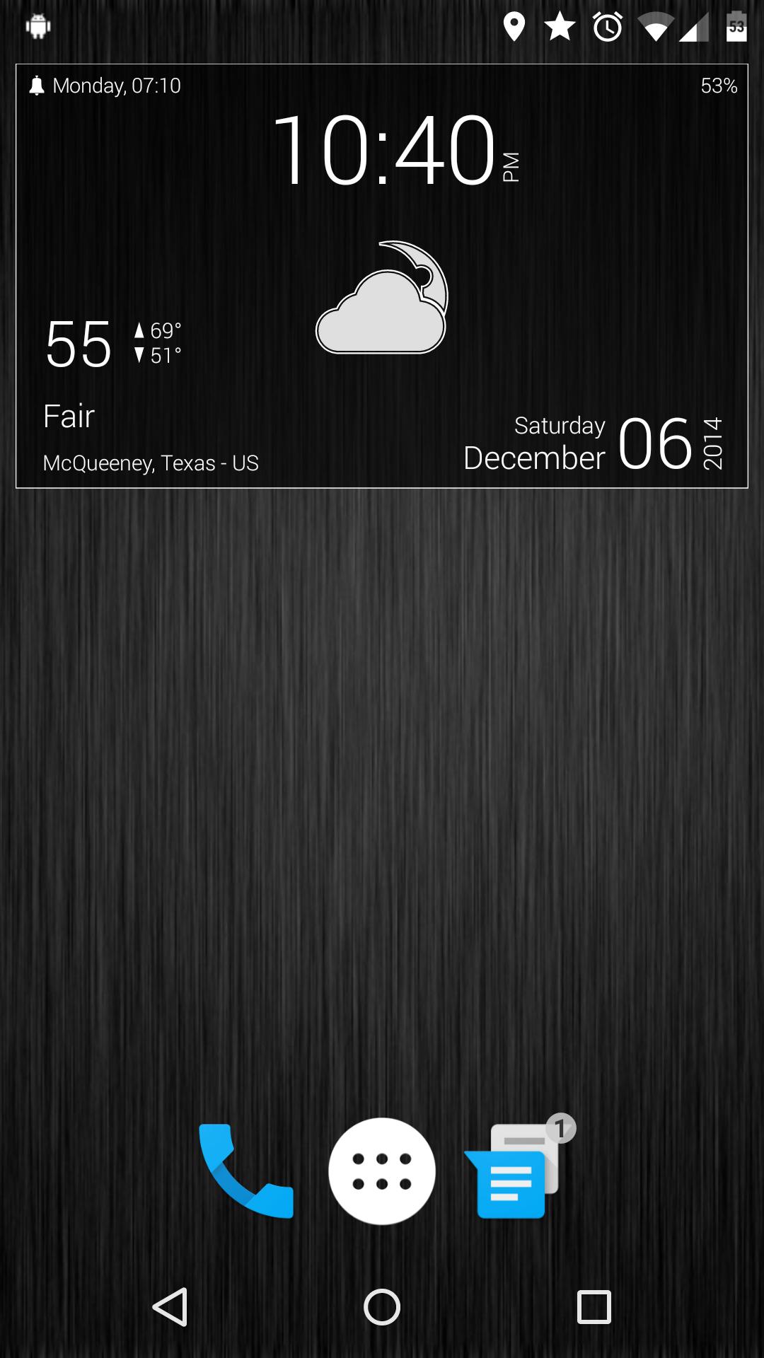 LolliClock - Kustom LWP Pro