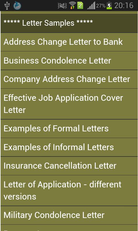 Letter Writing Guide