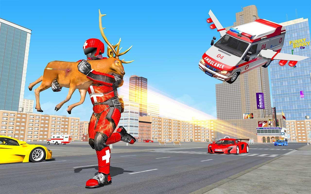 Doctor Robot Speed Hero: Animals Rescue