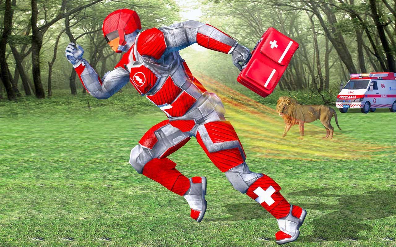 Doctor Robot Speed Hero: Animals Rescue