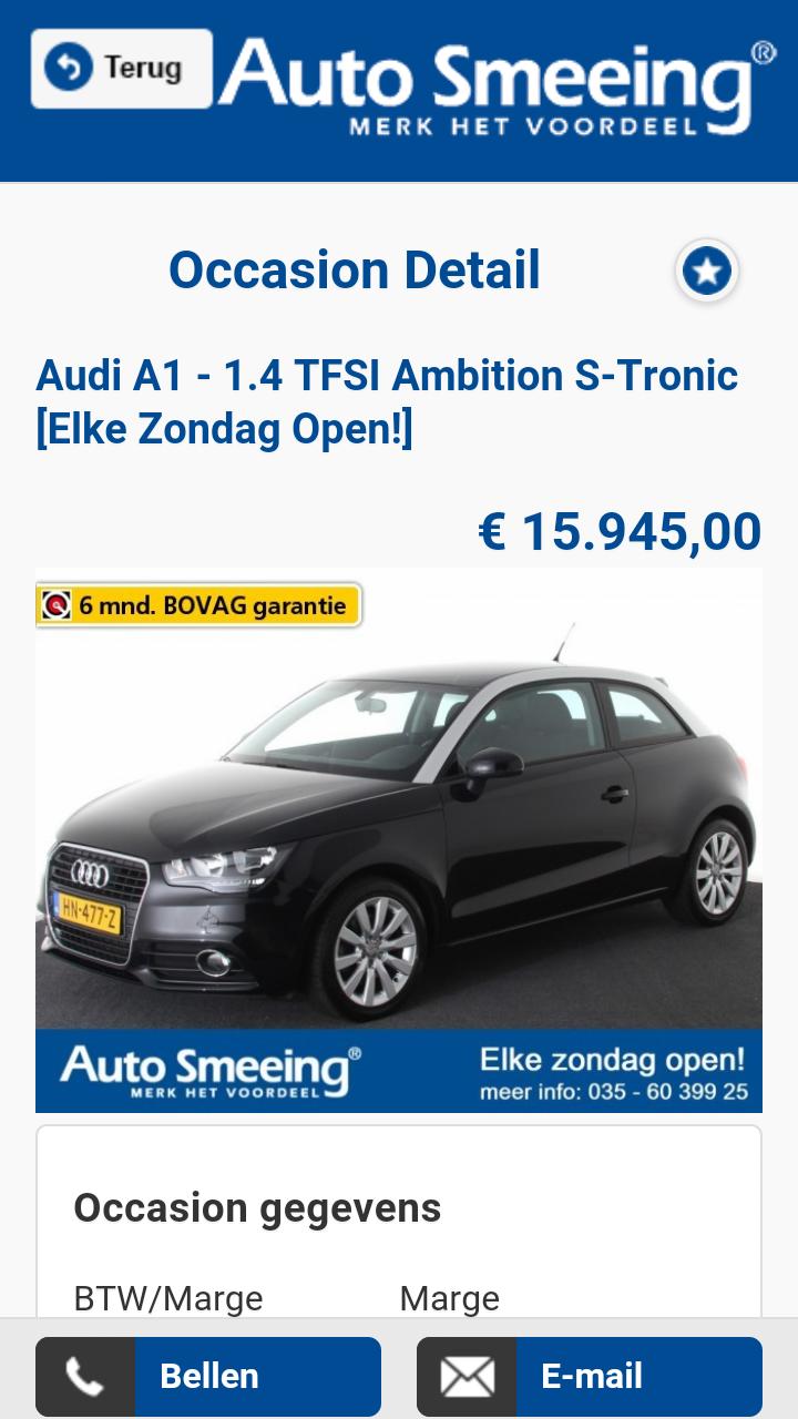 Auto Smeeing OccasionApp