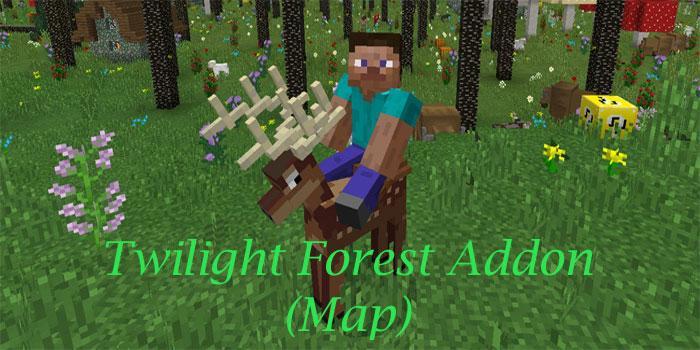 Twilight Forest Addon (Map) for MCPE