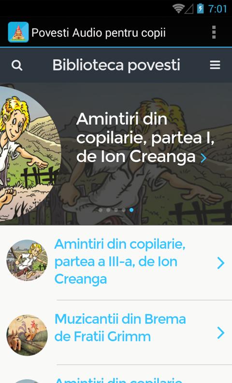 Povesti Audio pentru copii