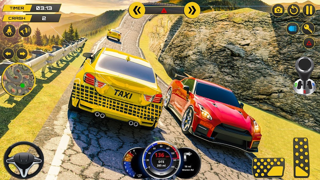 Taxi Games: City Car Driving