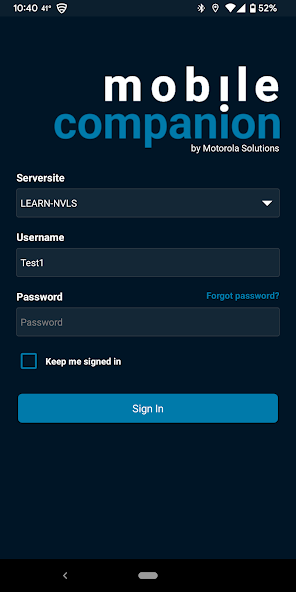 Vigilant Mobile Companion