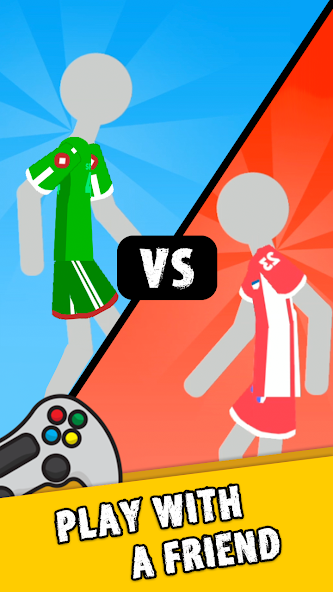 Stickman Ragdoll Soccer 2D