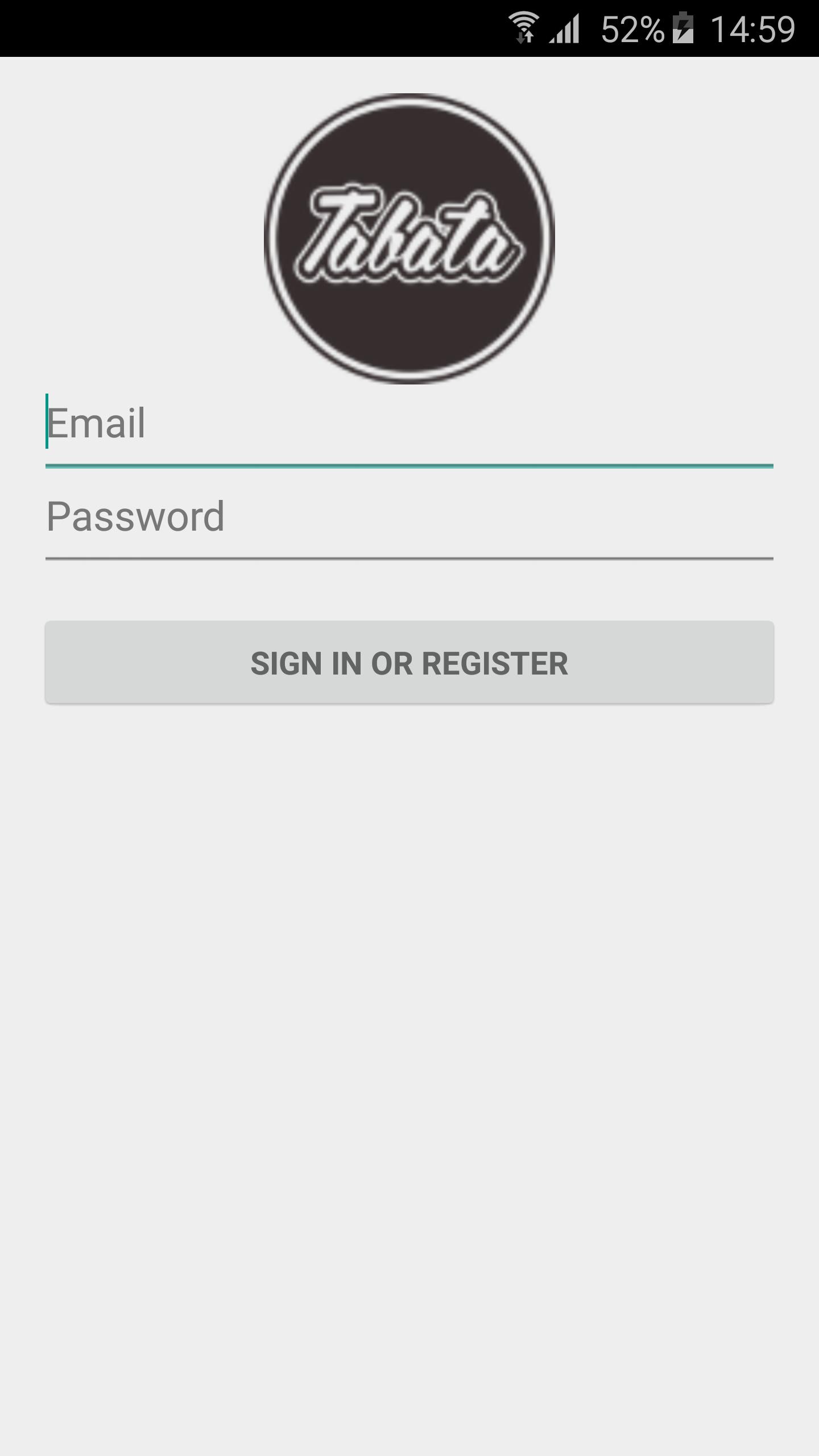 Tabata Desk Android Client