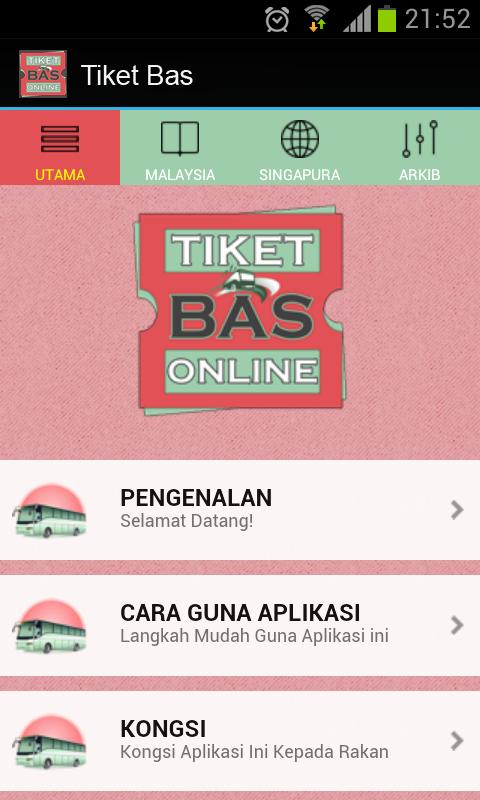 Tiket Bas Online