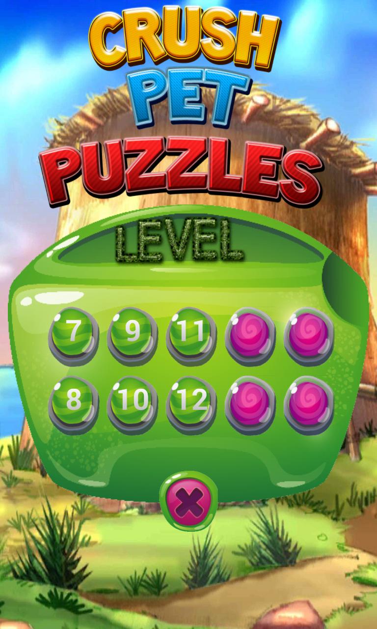 Crush Pet Puzzles