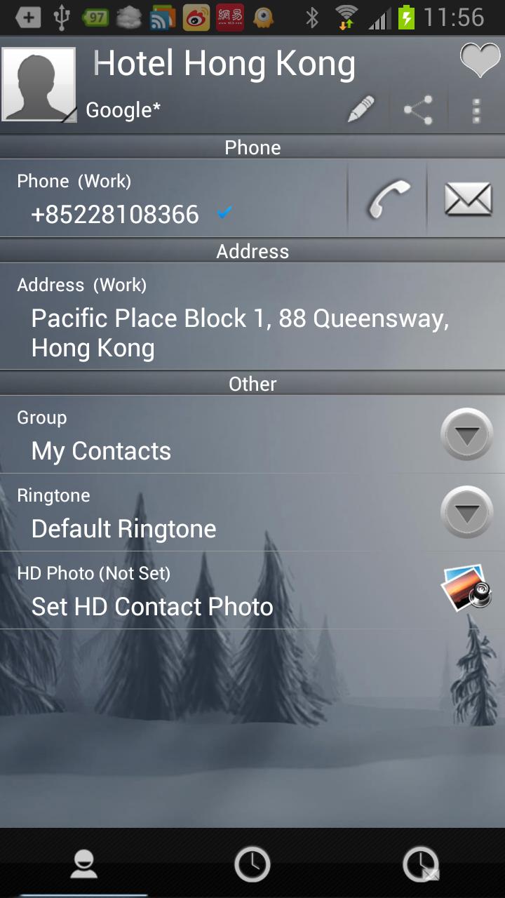 RocketDial Forest Theme