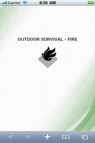 (Fire) Wilderness Survival
